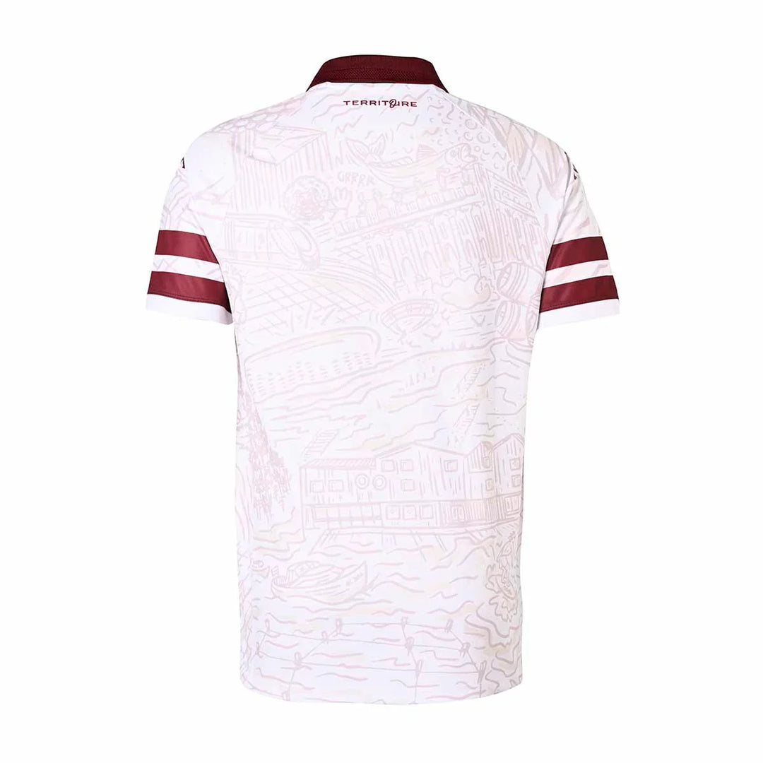 Kappa UBB 24/25 Kombat Away Shirt Junior White