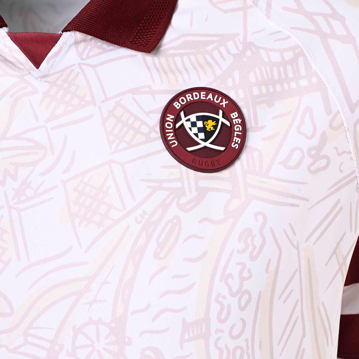 Kappa UBB 24/25 Kombat Away Shirt Junior White