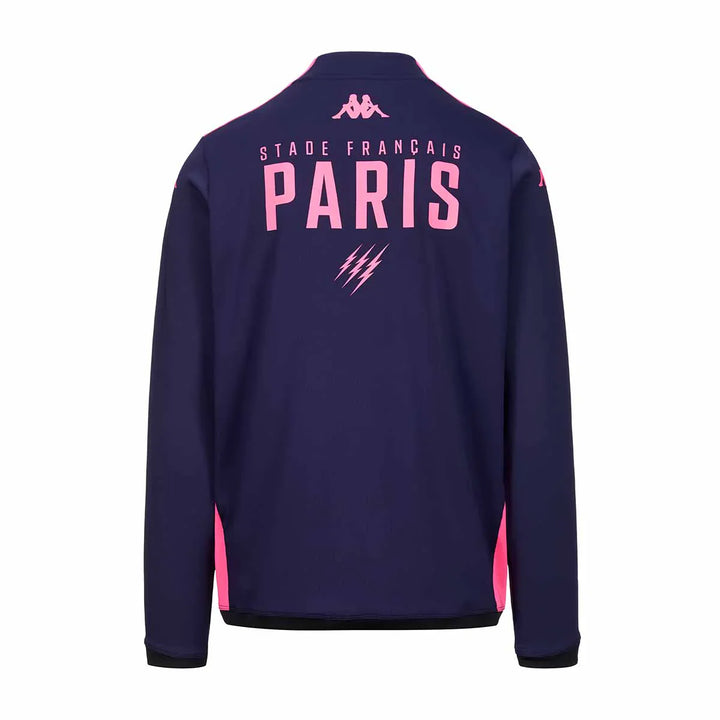 Kappa Stade Français Paris 24/25 Ablas Pro 8 Sweatshirt Men Blue