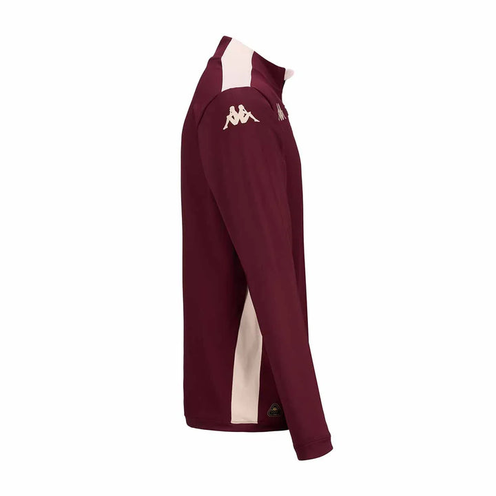 Kappa UBB 24/25 Ablas Pro 8 Training Sweatshirt Men Bordeaux