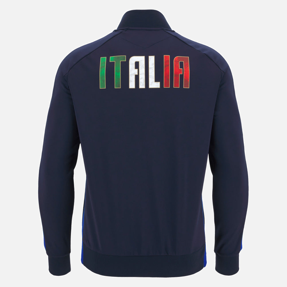 Macron Italy Rugby 2025/26 Athleisure Anthem Jacket