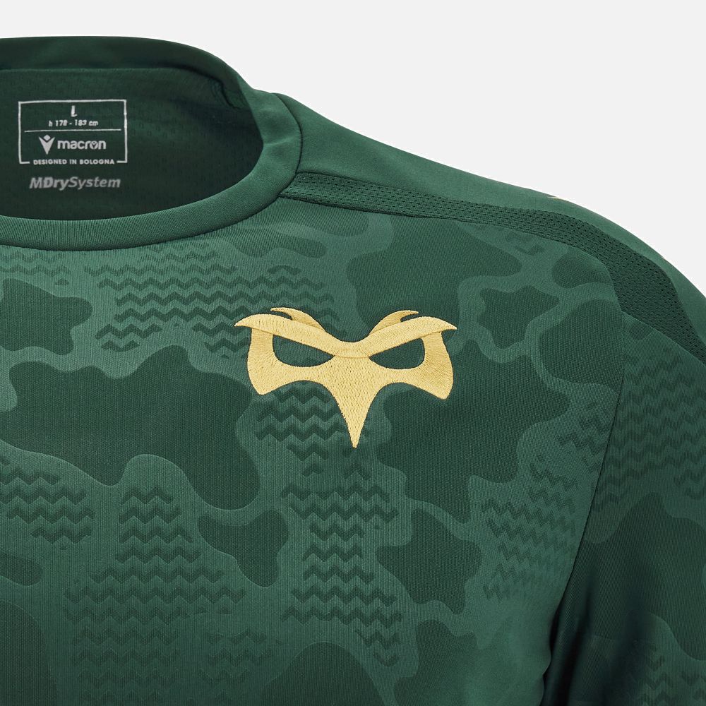 Macron Ospreys Rugby Training Shirt Men