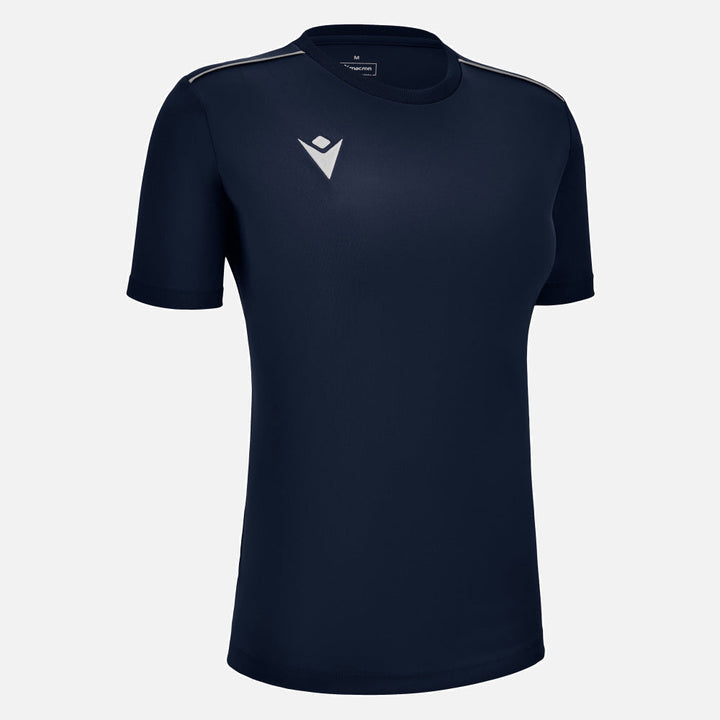Maglietta da allenamento Macron Ariel da donna blu navy