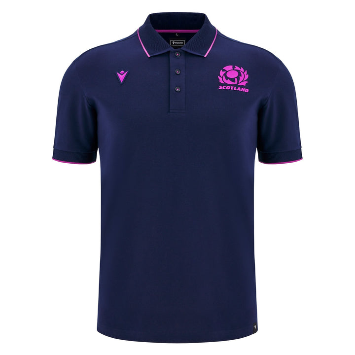 Macron Scotland Rugby 2025/26 Piqué Polo Men
