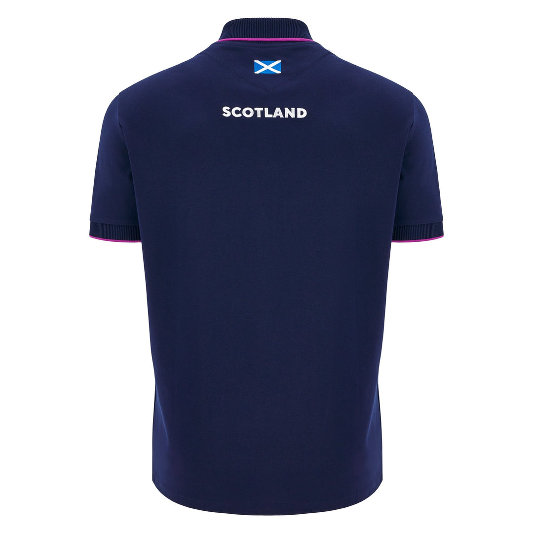 Macron Scotland Rugby 2025/26 Piqué Polo Men
