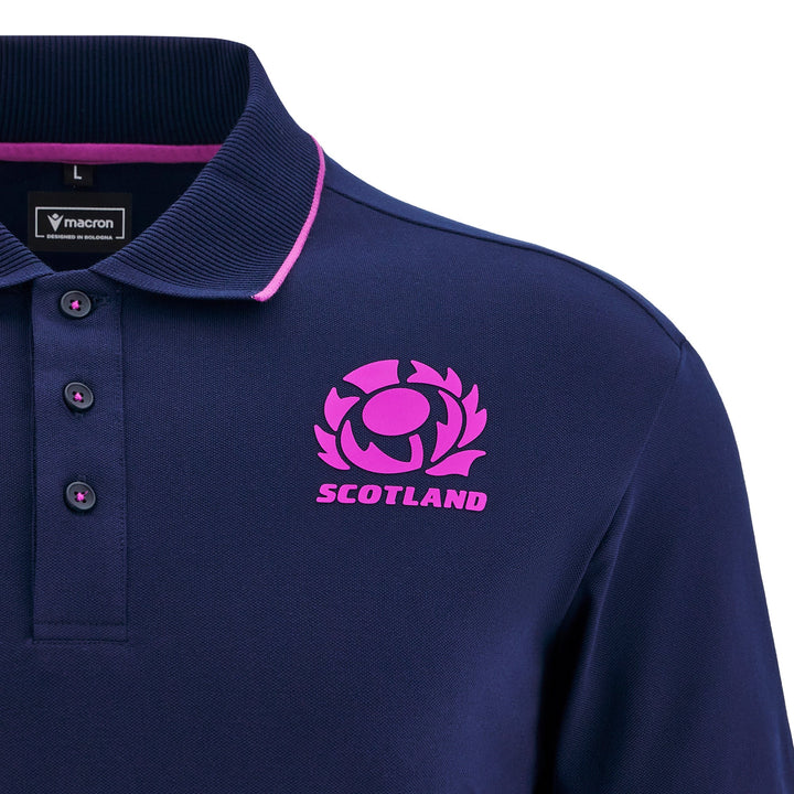 Macron Scotland Rugby 2025/26 Piqué Polo Men