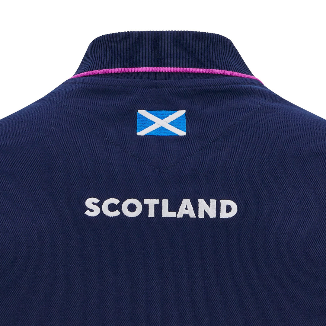 Macron Scotland Rugby 2025/26 Piqué Polo Men