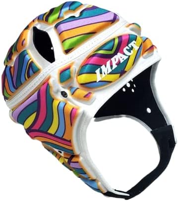 Impact Rugby Modern Rainbow Headguard