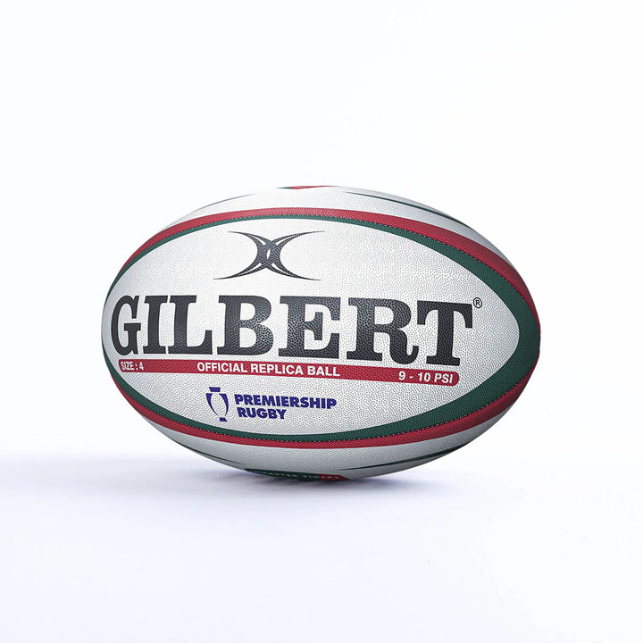 Gilbert Leicester Tigers Replica Rugby Ball Size 4