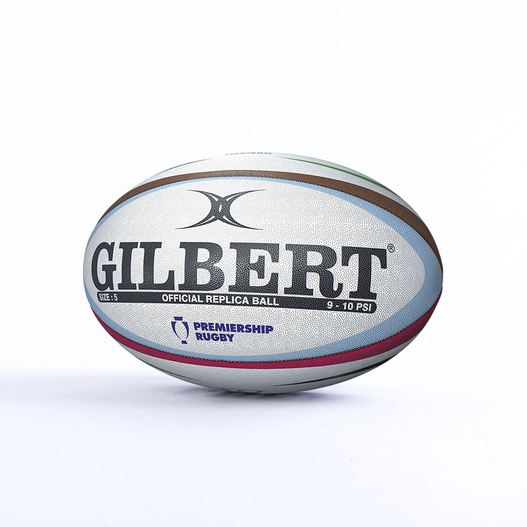 Gilbert Harlequins Replica Rugby Ball Size 4