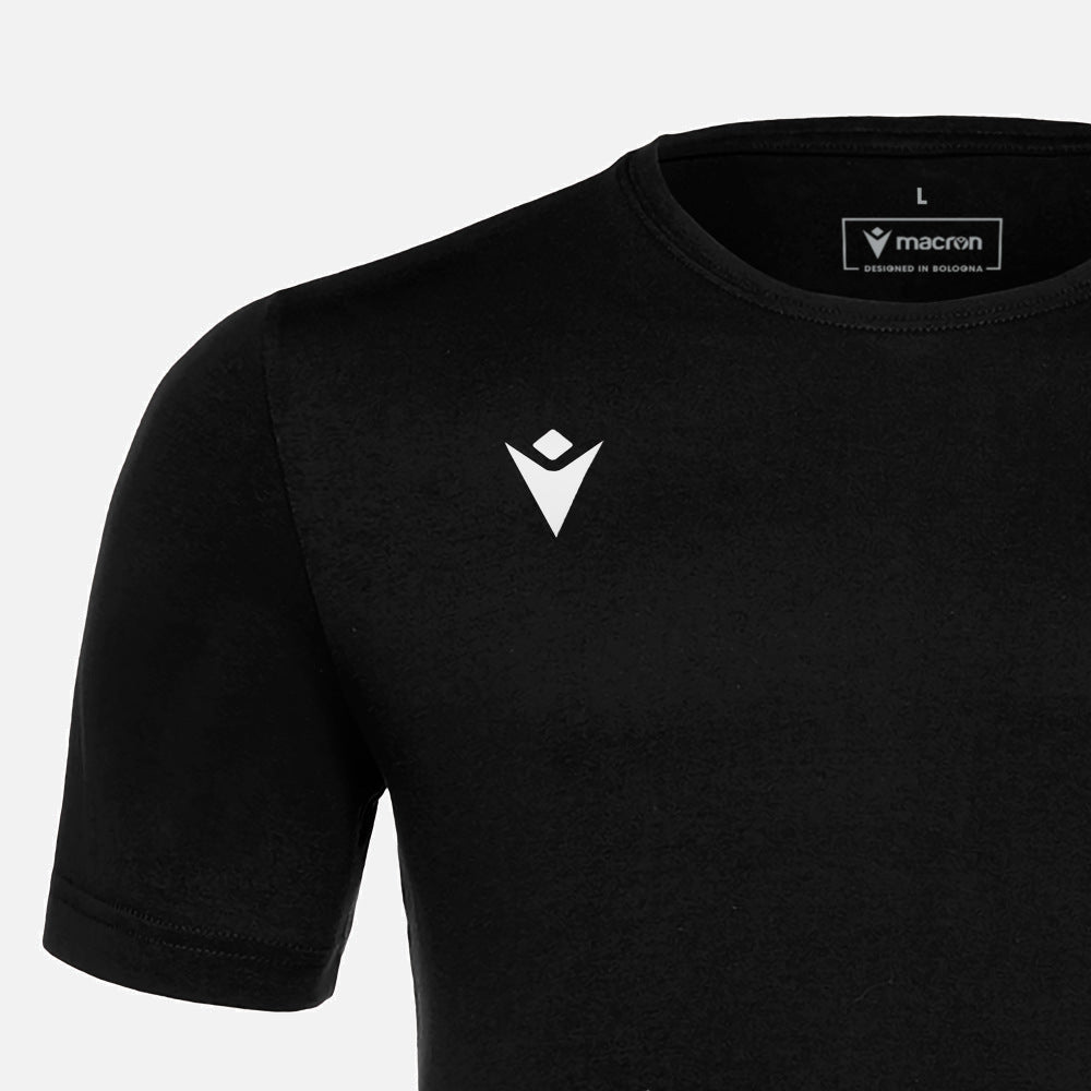 Macron Boost Hero Cotton T-Shirt Kids Black