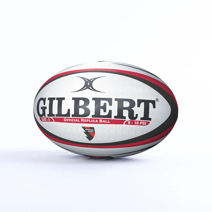 Gilbert Oyonnax Replica Rugby Ball Size 5