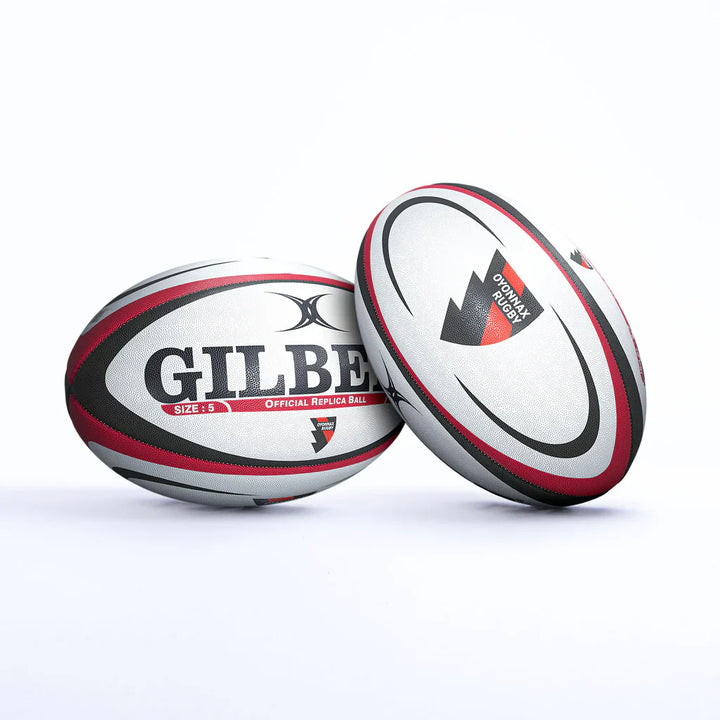 Gilbert Oyonnax Replica Rugby Ball Size 5