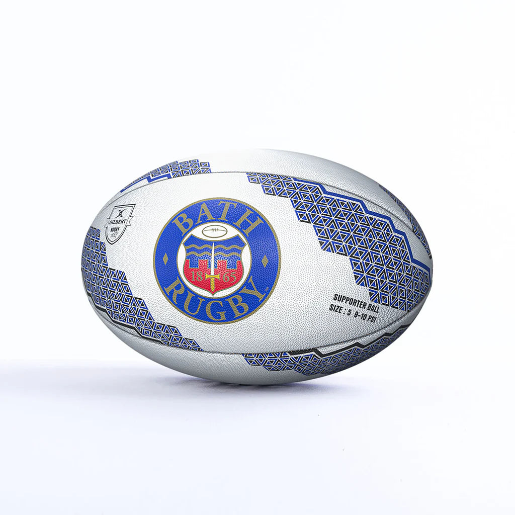 Gilbert Bath Supporter Rugby Ball Size 5