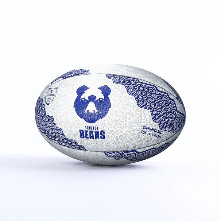 Gilbert Bristol Bears Supporter Rugby Ball Size 5