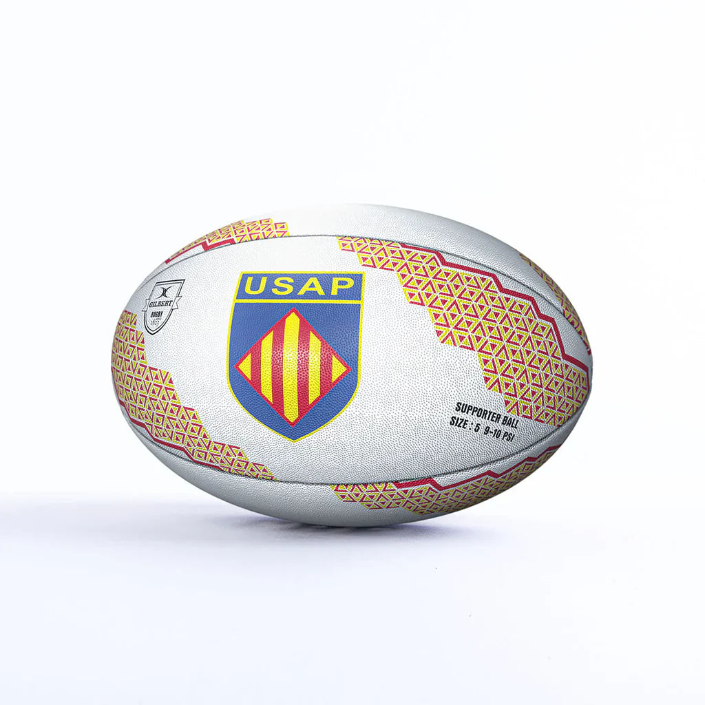 Gilbert Perpignan Supporter Rugby Ball Size 5