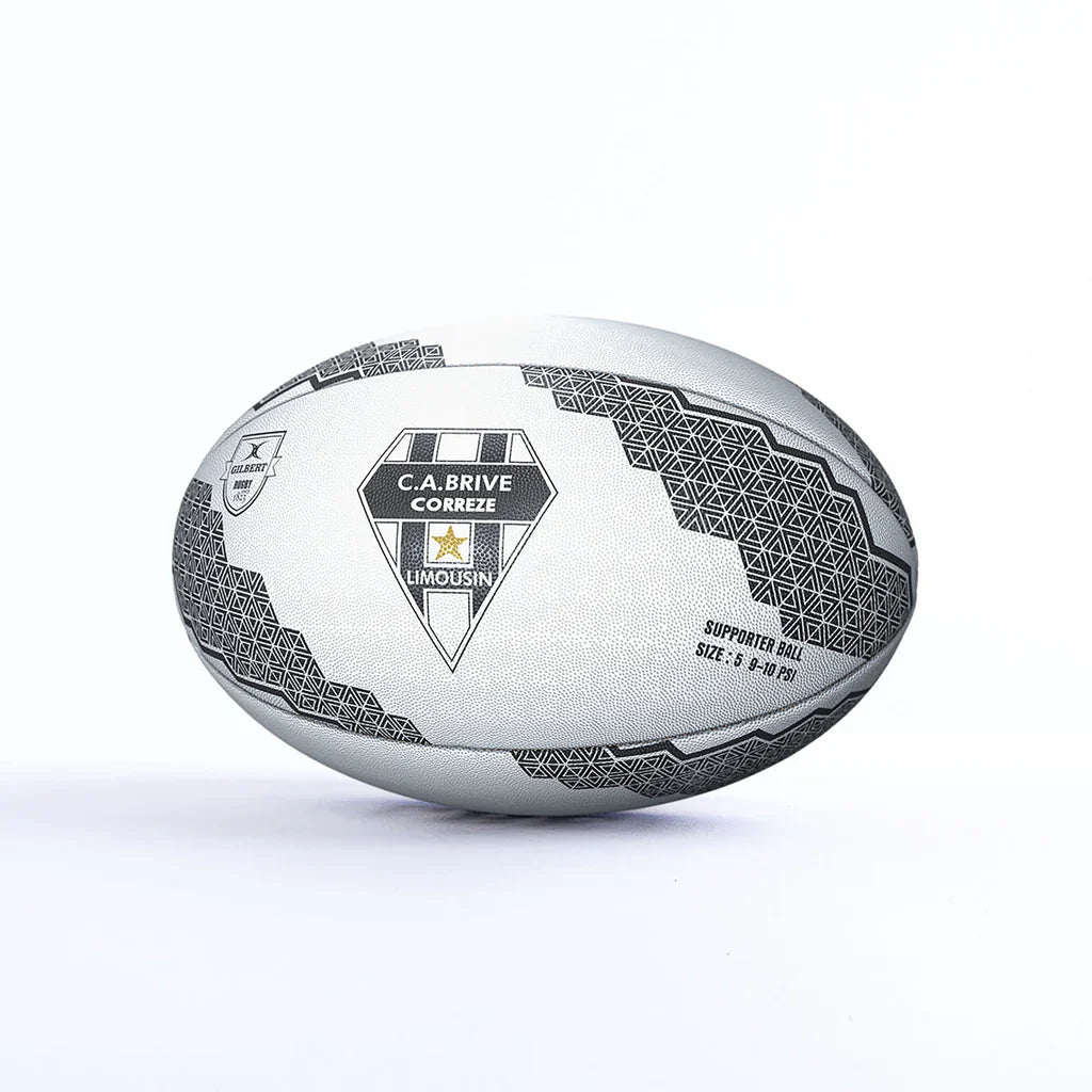 Gilbert CA Brive Supporter Rugby Ball Size 5