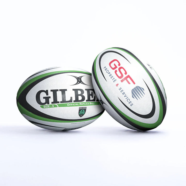 Gilbert USM Montauban Replica Rugby Ball Size 5