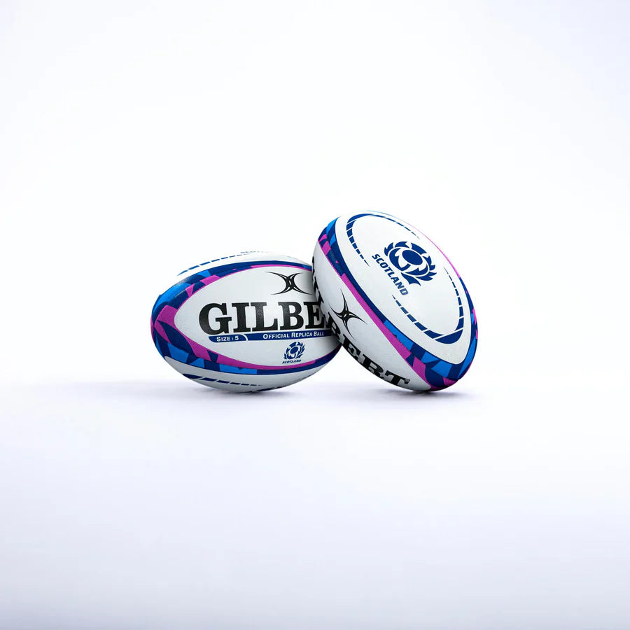 Gilbert Scotland Replica Midi Rugby Ball