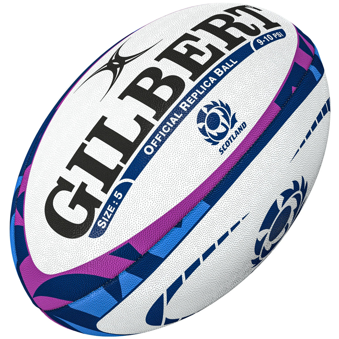 Gilbert Scotland Replica Rugby Ball Size 4