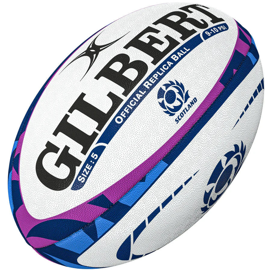 Gilbert Scotland Replica Midi Rugby Ball