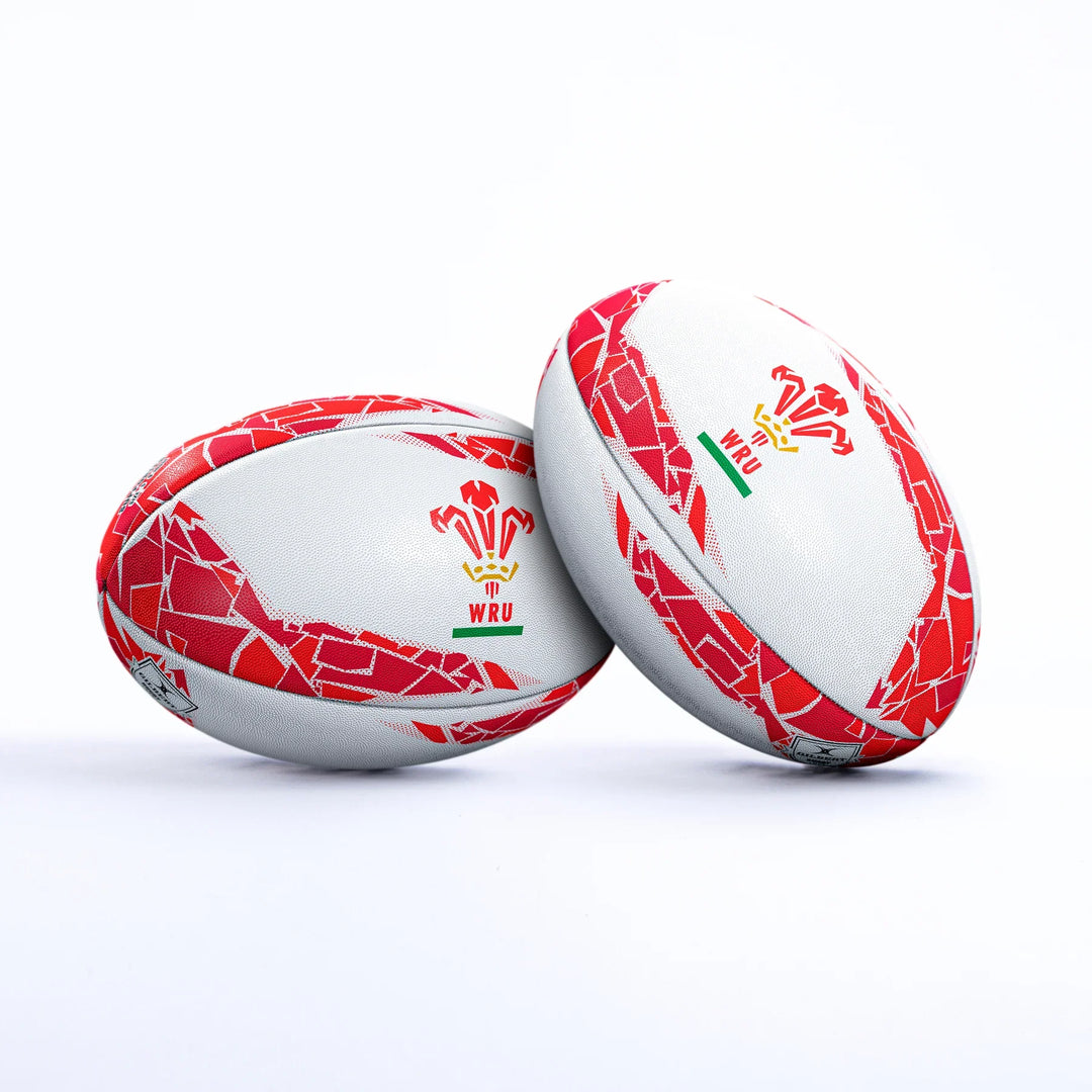 Gilbert Wales Rugbybal Supporter Maat 4