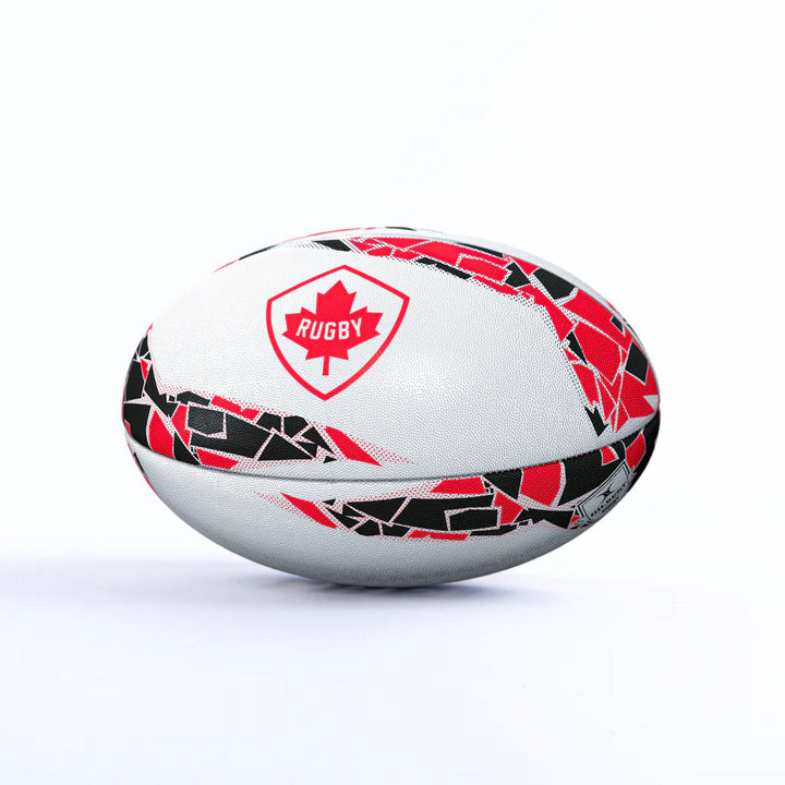 Gilbert Canada Supporter Rugby Ball Size 5