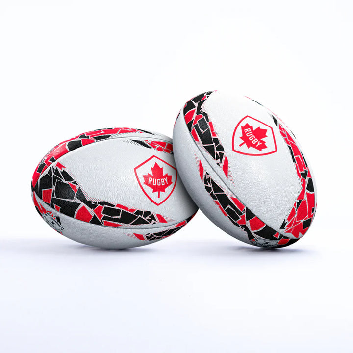 Gilbert Canada Supporter Rugby Ball Size 5