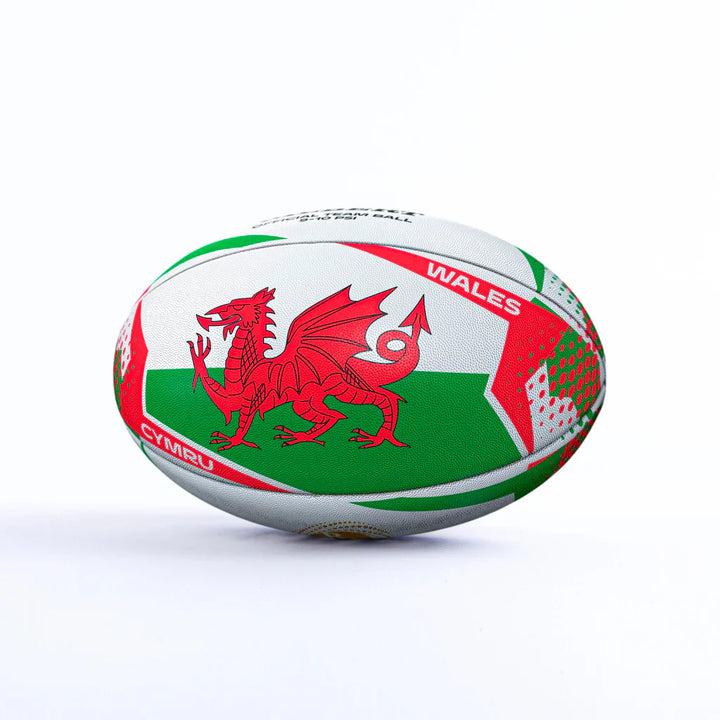 Gilbert WRWC 2025 Wales Rugby Ball Size 5