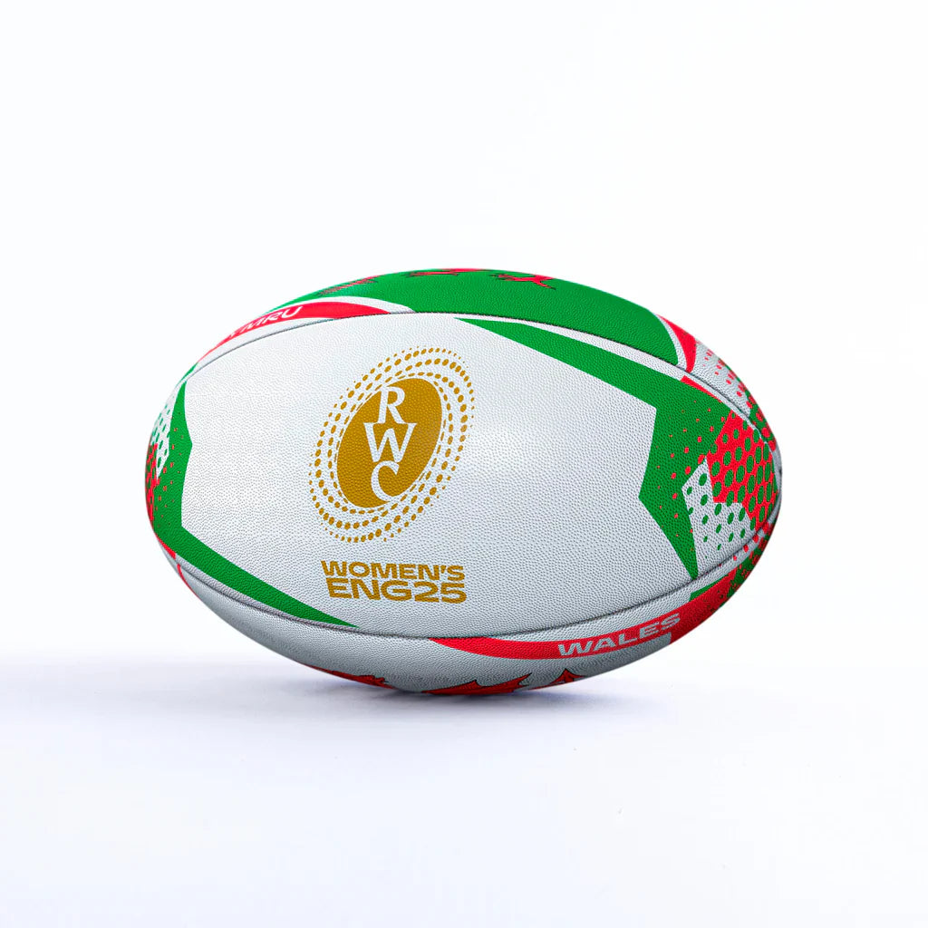 Gilbert WRWC 2025 Wales Rugby Ball Size 5