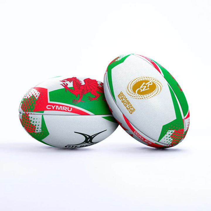 Gilbert WRWC 2025 Wales Rugby Ball Size 5