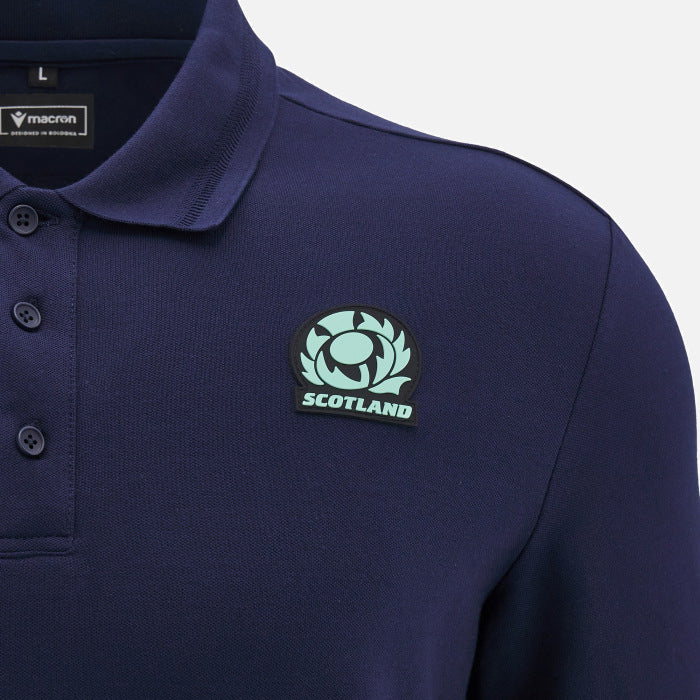 Macron Scotland Rugby Travel Polo Men