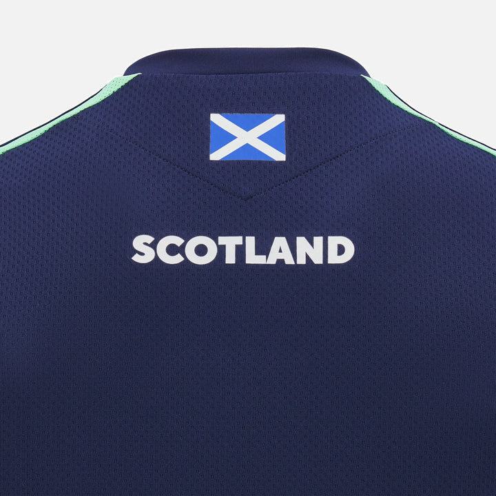 Macron Scotland Rugby 2024/25 Long Sleeve Training Shirt Junior