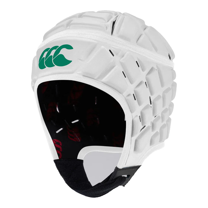 Canterbury Raze Headguard Senior White/Green