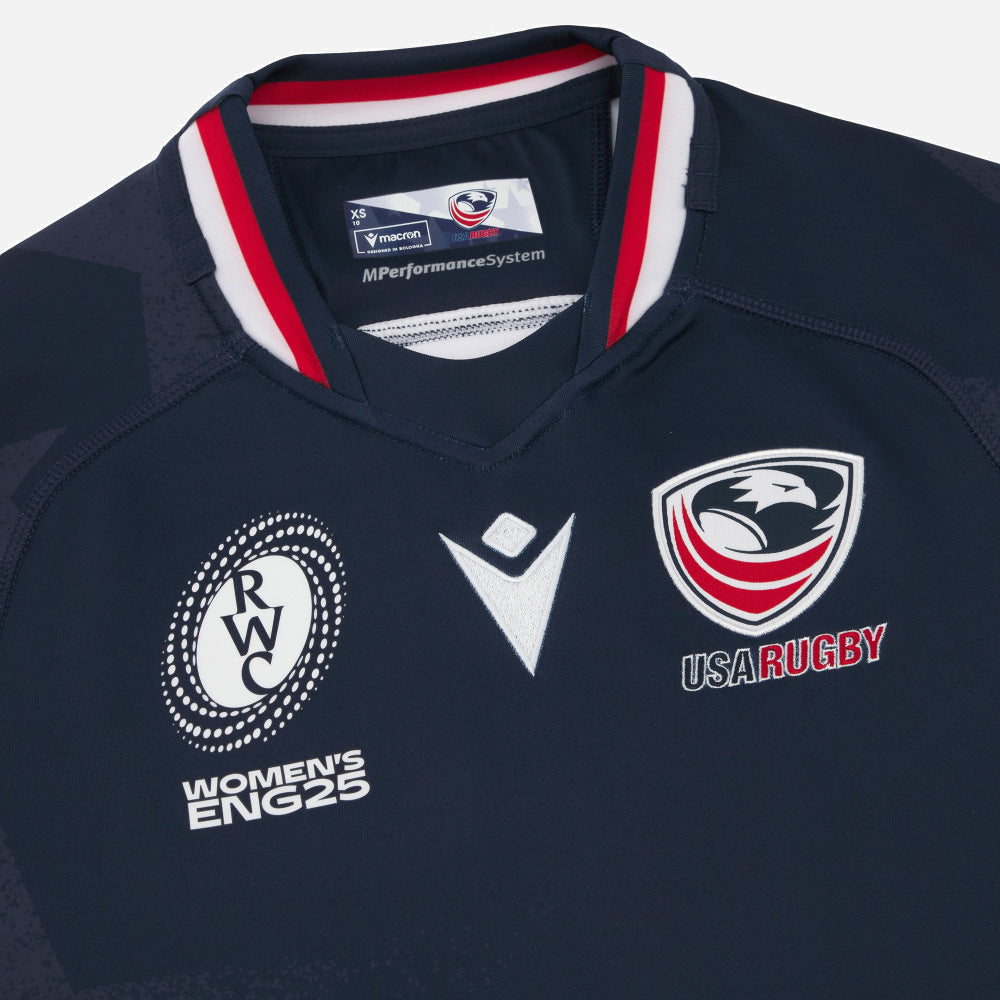 Macron WRWC 2025 USA Rugby Women’s Home Shirt