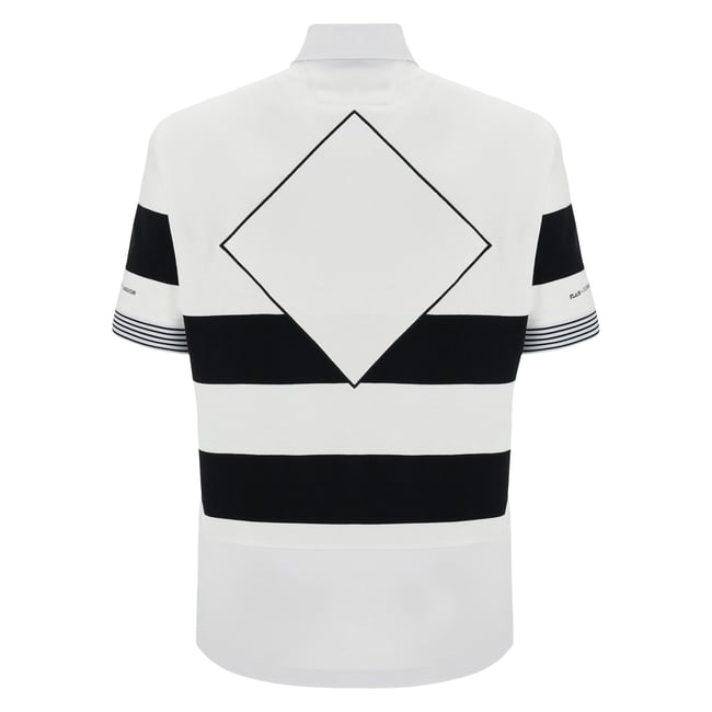 Macron Barbarians 2023/24 Cotton Short Sleeve Shirt Men