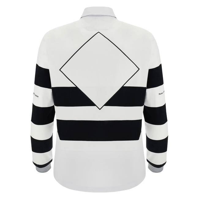 Macron Barbarians 2023/24 Cotton Long Sleeve Shirt Men