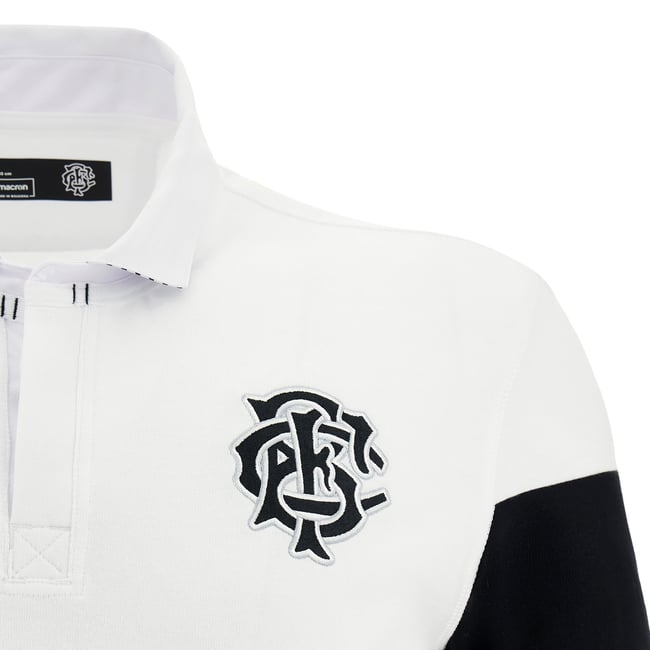 Macron Barbarians 2023/24 Cotton Long Sleeve Shirt Men