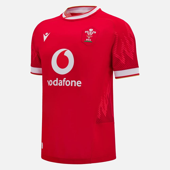 Macron Wales Rugby Replica Home Shirt Junior