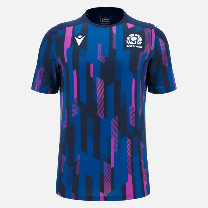 Macron Scottish Rugby 2025/26 Warm-Up Gym T-Shirt Men’s