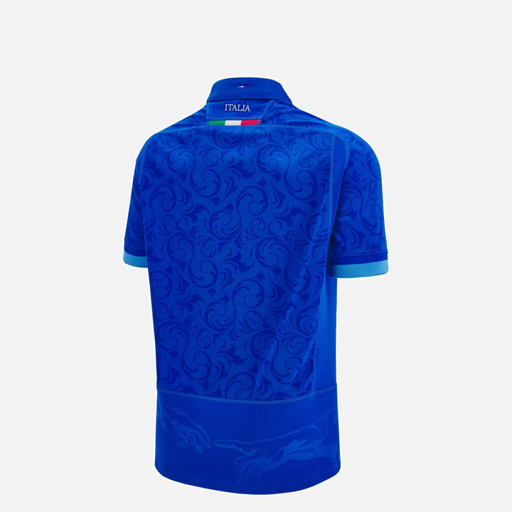 Macron Italy Rugby Replica Home Shirt Junior