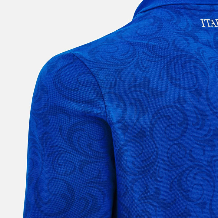 Macron Italy Rugby Cotton Replica Home Shirt Men
