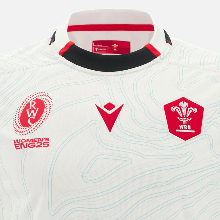Macron Wales WRWC Replica Rugby Uitshirt Heren 2025