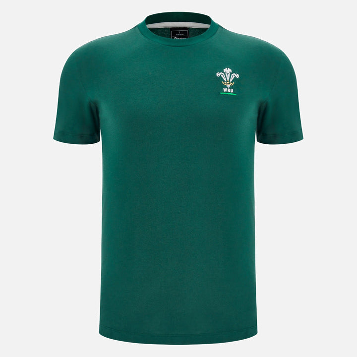 Macron Rugby Wales 2025/26 Green Fan T-Shirt Men’s