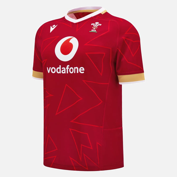 Macron Wales Rugby Replica Pathway Home Shirt Men