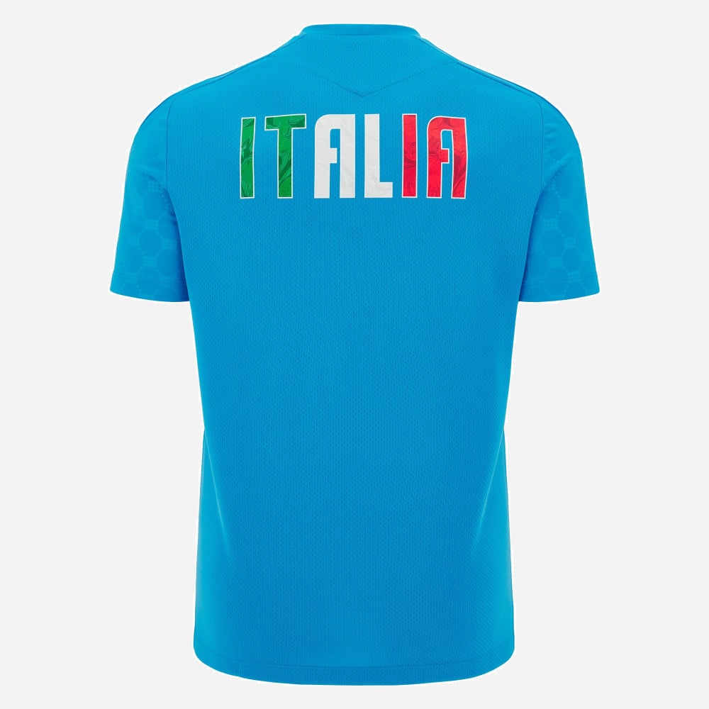 Macron Italy Rugby Training Shirt Men