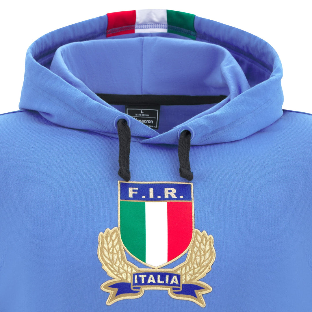 Macron Italy Rugby Fan Line Sweatshirt Adults 2025/26