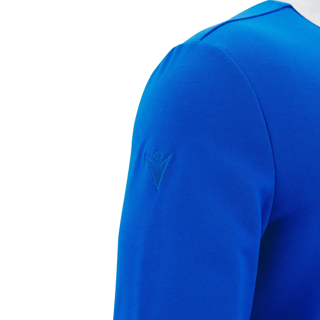 Macron Italy Rugby Fan Line Long Sleeve Shirt Adults 2025/26