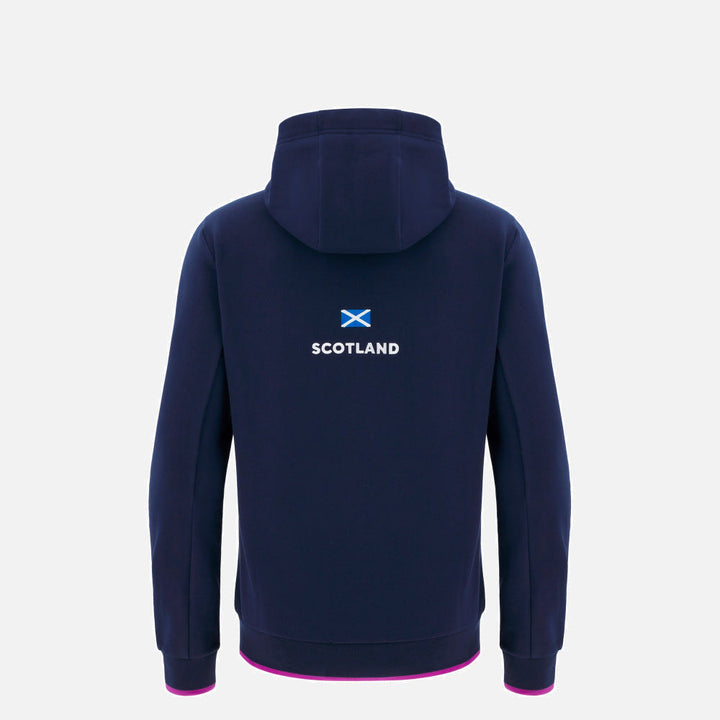 Macron Scotland Rugby 2025/26 Travel Hoodie Kids