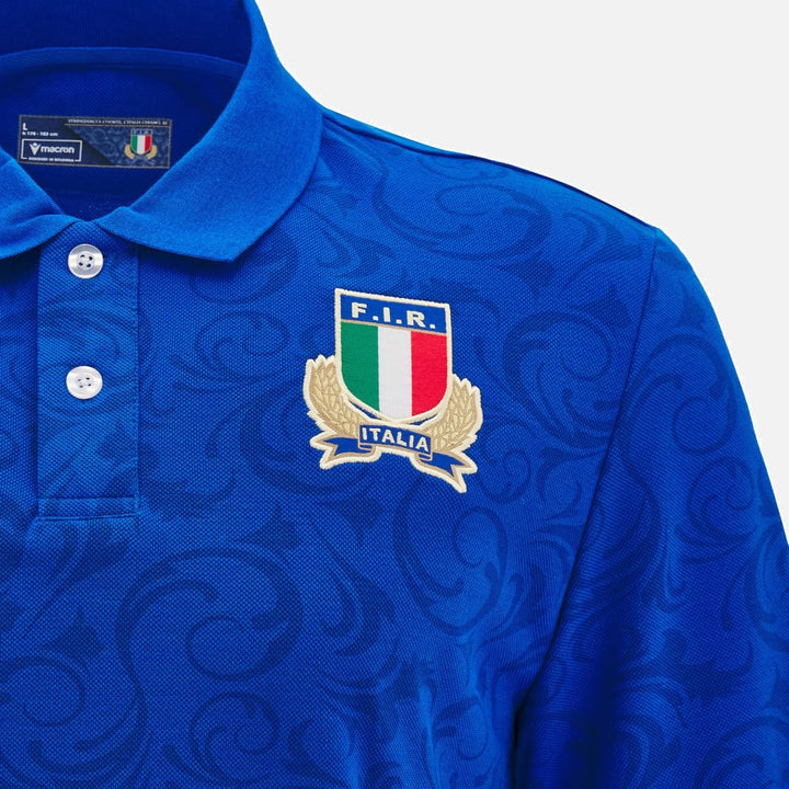 Macron Italy Rugby Cotton Replica Home Shirt Men